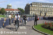 d�monstrations, essais et animations autour du v�lo �lectrique par ExtraEnergy France