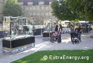 d�monstrations, essais et animations autour du v�lo �lectrique par ExtraEnergy France